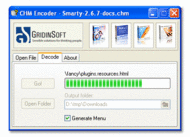 CHM Encoder screenshot